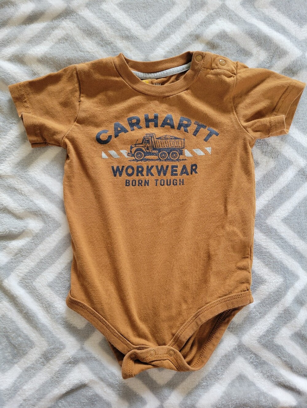 Boys size 18 months Carhartt onesie - see pictures and description
